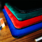 Tapete para Cartas Cuero de Gamuza