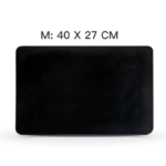 Tapete Premium de Cuero (Negro)