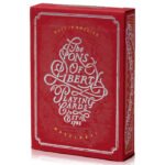 Sons of Liberty Patriot Red Playing Cards