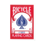 Bicycle 4 Index Red (Incluye Gimmicks)