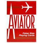 Cards Aviator Poker size (Red)