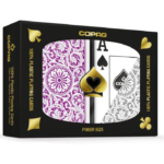 Copag 1546 Set Purple/Grey Jumbo Index (100% Plasticas)